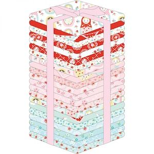 Market Day - 21 Piece Fat Quarter Bundle - Amy Jordan - Poppie Cotton