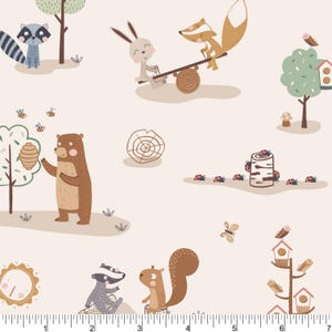Forest Friends - Fun in the Forest - Marta Munte  - Phoebe Fabrics - 100% Quilters Cotton PH0560