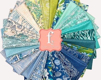 Serena Shores - 26 Piece Fat Quarter Bundle - Robin Pickens - Moda Fabrics