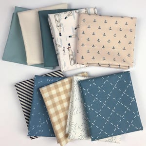 Nautical Bundle - At Sea - 10 Pc Bundle - AGF Studio - Art Gallery Fabrics