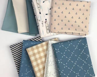 Nautical Bundle - At Sea - 10 Pc Bundle - AGF Studio - Art Gallery Fabrics
