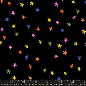 Starry Vivid Rainbow - Starry - Alexia Abegg - Ruby Star Society Fabric - Moda 100% Quilters Cotton - RS4109-63