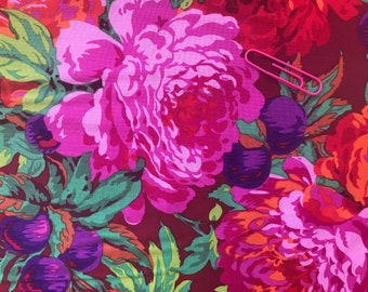 Luscious Magenta - Kaffe Fassett Collective Classics Collection Spring 2020 - FreeSpirit Fabric - PWPJ011 - 100% Quilters Cotton