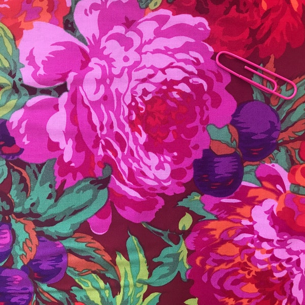 Luscious Magenta - Kaffe Fassett Collective Classics Collection Spring 2020 - FreeSpirit Fabric - PWPJ011 - 100% Quilters Cotton