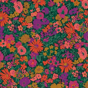 Malvern Field A 108" WIDEBACK - Liberty of London - Riley Blake Fabrics - Quilters Cotton Quilt Backing - Continuous Half Yard 0166W68204A