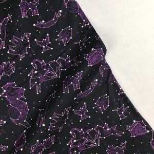 Zodiac Black - Celestial Magic - Laurel Burch - Clothworks  - Y3165-3 - 100% Quilters Cotton