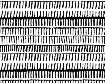 Zipper Stripe Zebra - Kaffe Fassett Classics 100% Quilters Cotton Available Continuous Cut PWBM103-ZEBRA