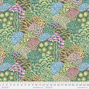 Large Oriental Trees Stone - 85 and Fabulous - Kaffe Fassett - Freespirit Fabrics 100% Quilters Cotton