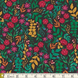 Luminous Floriculture - Flower Society - AGF Studio - Art Gallery Fabric 100% Quilters Cotton TFS-99114