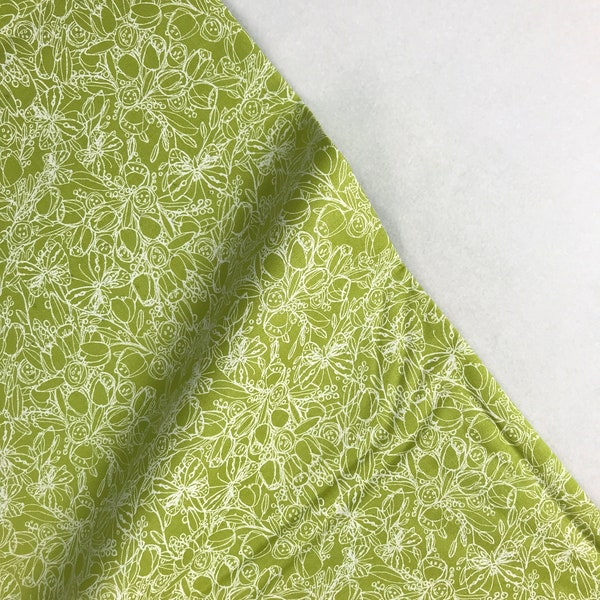 Tulip Tango Chartreuse - Robin Pickens - Moda - Quilters Cotton - 48712-15