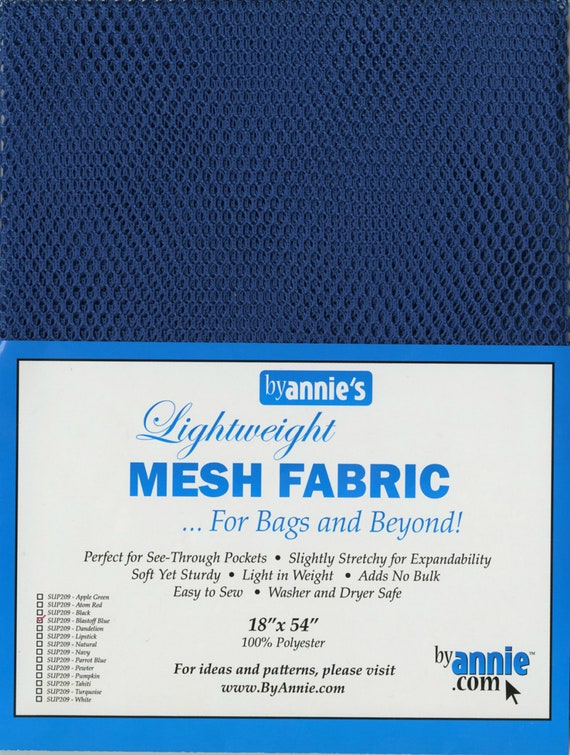 Mesh Lite Weight Blastoff Blue 18in x 54in Mesh Lite Weight Blastoff Blue 18in x 54in