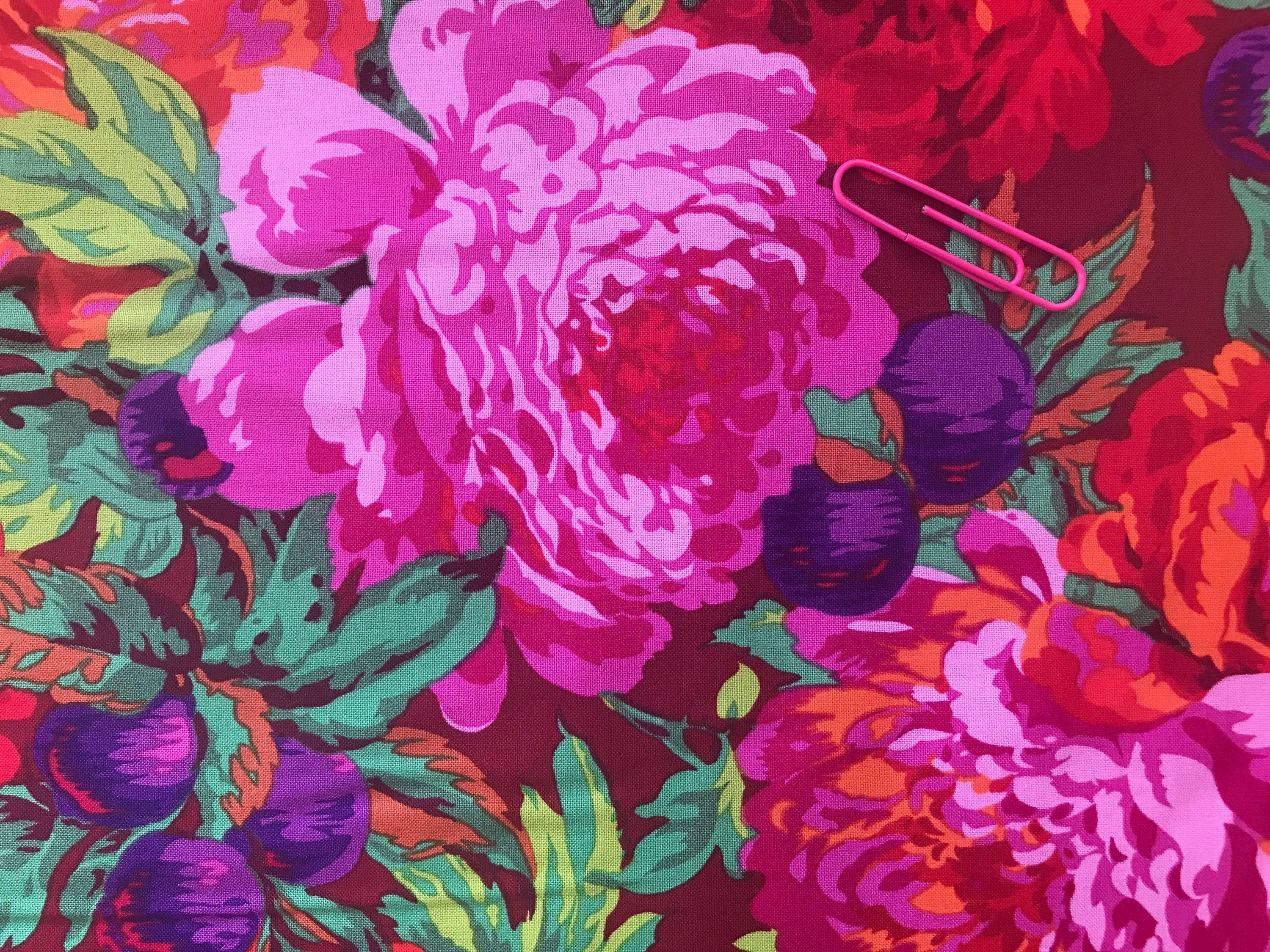 Luscious Magenta - Kaffe Fassett Collective Classics Collection Spring 2020 - FreeSpirit Fabric - PWPJ011 - 100% Quilters Cotton