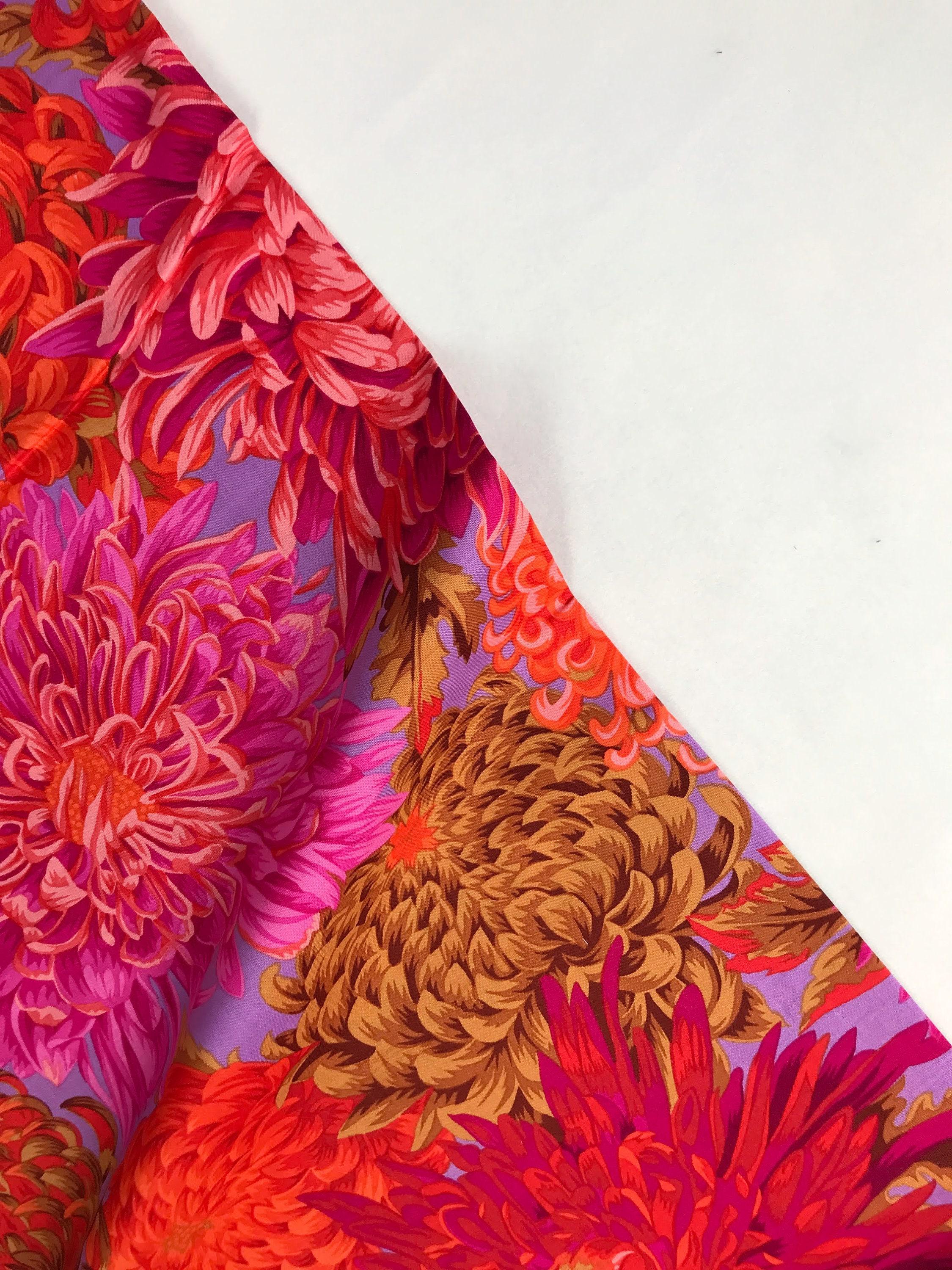 Japanese Chrysanthemum Pink - Philip Jacobs - Kaffe Fassett Collective - PWPJ041 - 100% Quilters Cotton