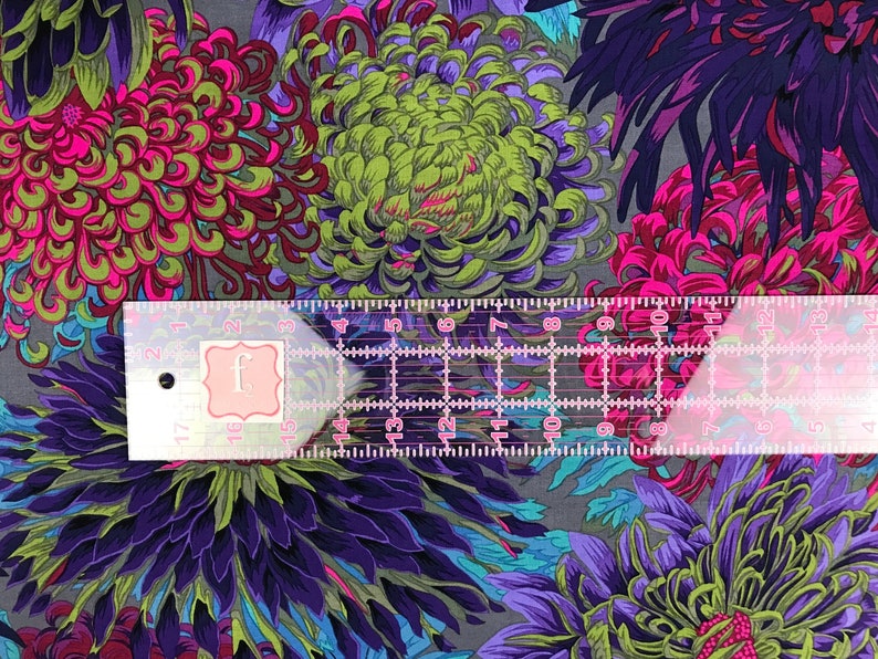 Japanese Chrysanthemum Antique Philip Jacobs Kaffe Fassett Etsy