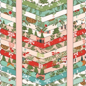 Prairie Christmas - 21 Piece Fat Quarter Bundle - Amanda Cocoran - Poppie Cotton