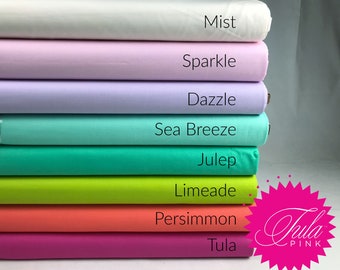 Tula Pink Solids - Tula Pink - Freespirit Fabrics - 100% Cotton Quilting Fabric Yardage