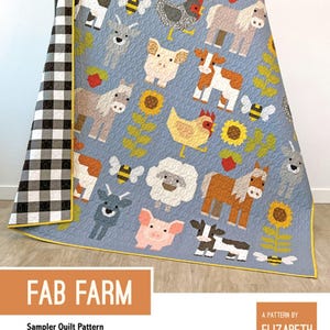 Fab Farm Quilt Pattern - Elizabeth Hartman - 2 Sizes