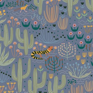 Saguaro Sunset - Yuma - Leah Duncan - Cloud 9 ORGANIC - Quilters Cotton