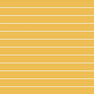 Pode incluir: Um padrão repetitivo de linhas brancas horizontais sobre um fundo amarelo mostarda. As linhas são espaçadas uniformemente e criam um design listrado. O padrão é simples e limpo, adequado para várias aplicações.