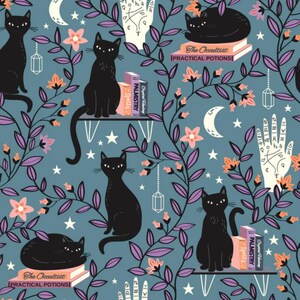 ブラックキャッツ - スペルバウンド - サリーマウンテン - ダッシュウッドスタジオ - キルターズコットン