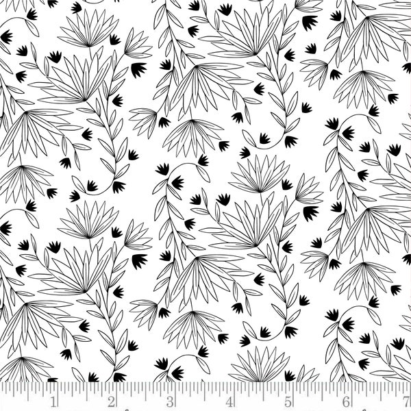 Moon Bloom - Eventide - Rebecca Jane Woolbright - Phoebe Fabrics - 100% Quilters Cotton