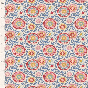 Elodie Blue - Jubilee - Tilda Fabric - Tone Finnanger - 100% Quilters Cotton