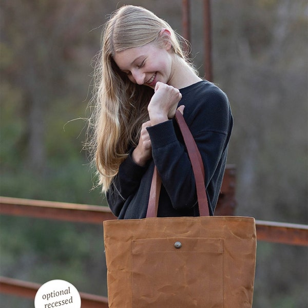 Pepin Tote Sewing Pattern - Anna Graham - Noodlehead