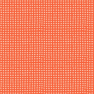 Peut inclure: Un fond rouge avec un motif de pois blancs.