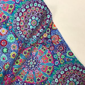 Millefiore Aqua GP92 - Kaffe Fassett Classics 100% Quilters Cotton Available in Fat Quarter, Half Yard, Yard
