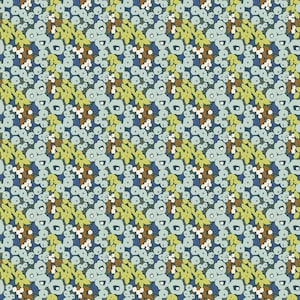 Fleur Aqua Sky - Blumen für Madeline - Megan Carter - Cotton + Steel - Quilters Cotton