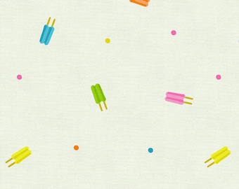 Popsicles Multi - Sunshine Inn - Lysa Flower - Paintbrush Studio Fabric 100% Quilters Cotton -  120-22729