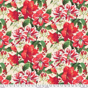 Winter Floral - Winterberry - Martha Negley - Freespirit Fabric - Quilters Cotton