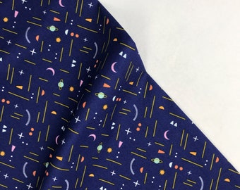 Stardust - Wild Cosmos - Elizabeth Olwen - Cloud 9 Fabrics - 100% ORGANIC Cotton