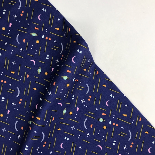 Stardust - Wild Cosmos - Elizabeth Olwen - Cloud 9 Fabrics - 100% ORGANIC Cotton