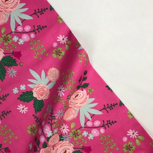 Main Hot Pink New Dawn Citrus & Mint Riley Blake Fabrics - Etsy