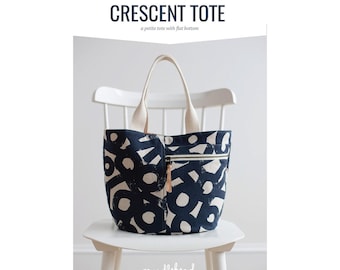Crescent Tote Sewing Pattern - Anna Graham - Noodlehead
