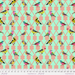 In a Finch Dawn - Moon Garden - Tula Pink - Freespirit Fabrics - 100% Quilters Cotton - SHIPPING NOW
