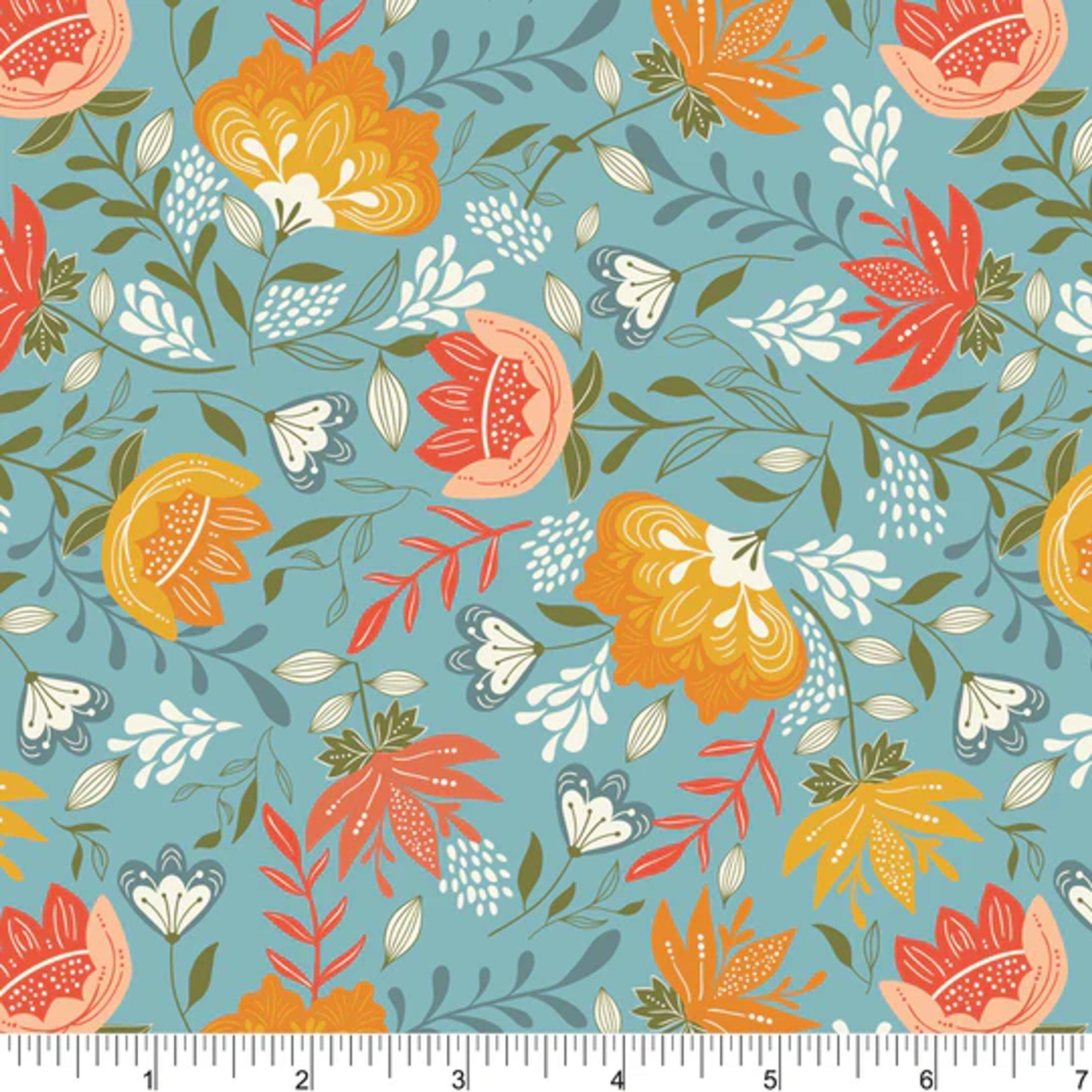 Summer Breeze - Sunkissed - Amicreative - Phoebe Fabrics - 100% Quilters Cotton