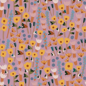 Nasturtium - Hidden Thicket - Leah Duncan - Cloud 9 Fabrics - Poplin Nasturtium - Hidden Thicket - Leah Duncan - Cloud 9 Fabrics - Poplin