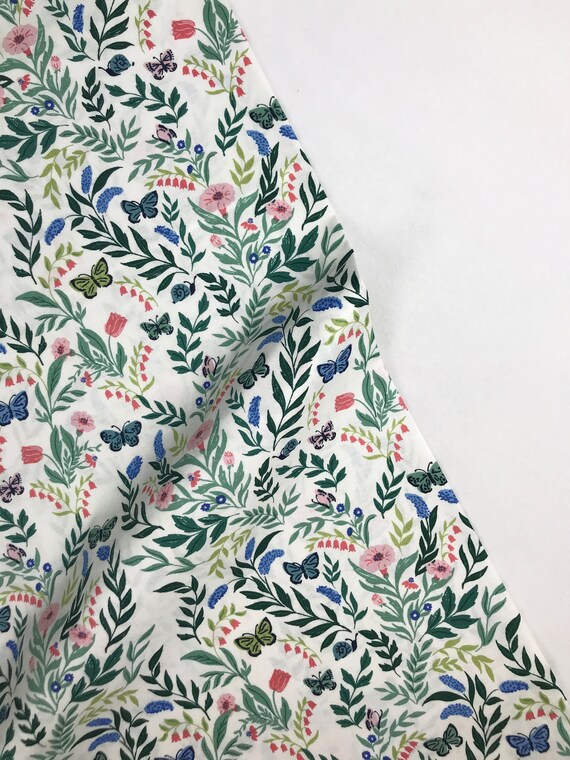 Lace - Flora - Cassidy Demkov - Organic Cotton - Cloud 9 Fabrics Lace - Flora - Cassidy Demkov - Organic Cotton - Cloud 9 Fabrics