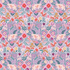 Flieder Diamanten - Wild Folk - Bethan Janine - Dashwood Studio - Quilters Baumwolle - WFLK2538