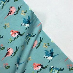 Flock Poplin - Vintage 74  -  Monaluna ORGANIC Fabric -  100% Organic Cotton Poplin