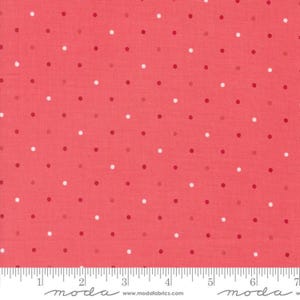 Magic Dot Himbeere - Love Blooms - Lella Boutique - Moda - Quilters Baumwolle - 5230-33