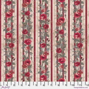 Rood Behang Rood - Paletrood - Tim Holtz - 100% Quilters Cotton