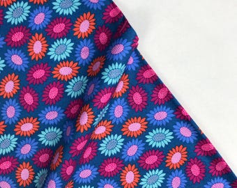 Picky Blue - Bright Eyes - Anna Maria Horner Conservatory - Freespirit Fabric - Quilters Cotton PWAH159