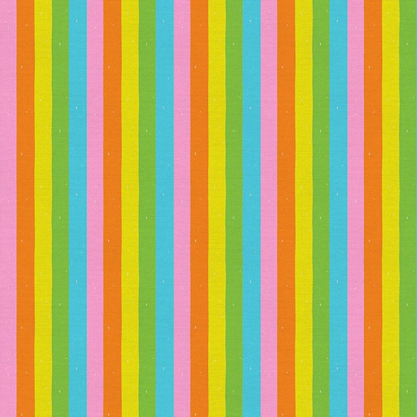 Towel Stripe Multi - Sunshine Inn - Lysa Flower - Paintbrush Studio Fabric 100% Quilters Cotton -  120-22731