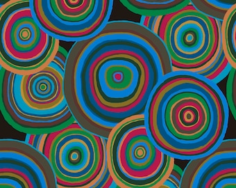 Targets Green - 85 and Fabulous - Kaffe Fassett - Freespirit Fabrics 100% Quilters Cotton