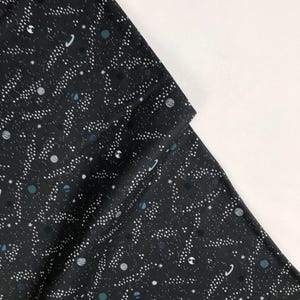 Across the Universe Teal  -  Rob Hodgson - Rouge Planets - Cotton + Steel - Quilters Cotton RH105-CH4