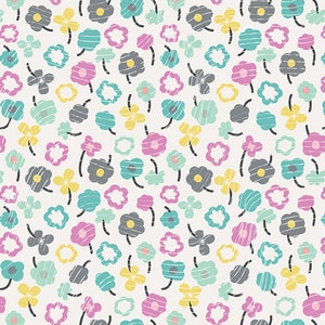 Winkende Knospen Glasiert - Spielen Pop - AGF Studio - Art Gallery Fabrics 100% Quilters Cotton Bild 5