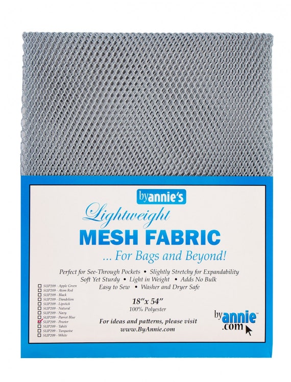 Mesh Lite Weight Pewter 18in x 54in Mesh Lite Weight Pewter 18in x 54in